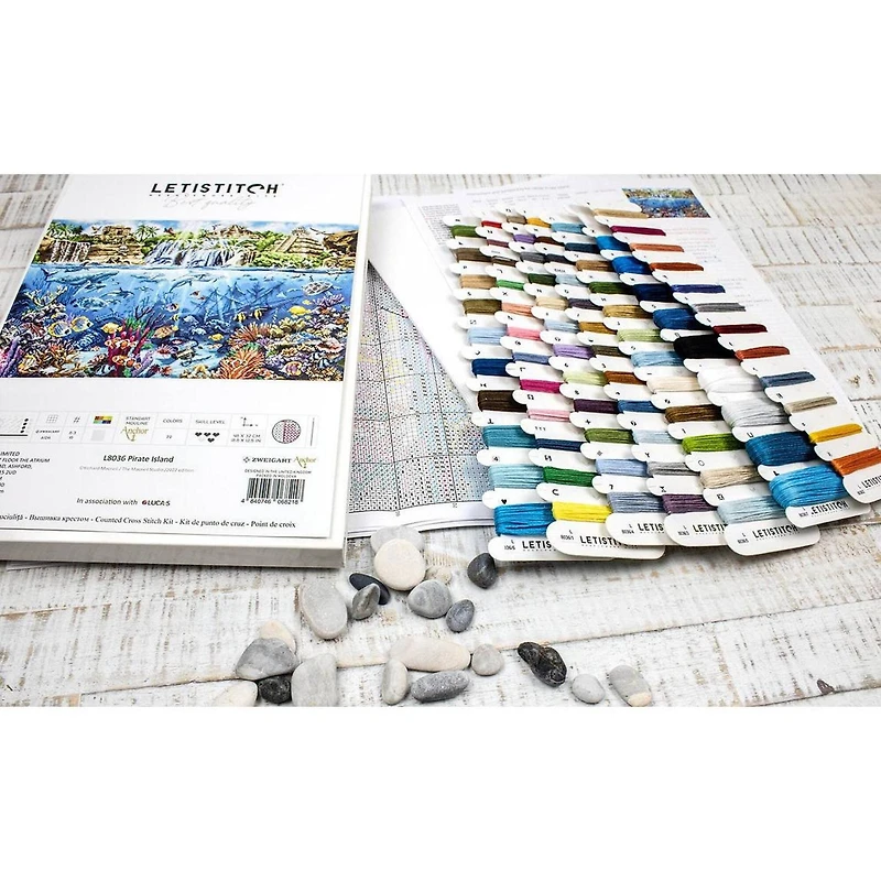 Letistitch Christmas Toys Kit Counted Cross Stitch Kit