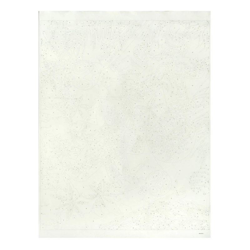 16" x 20" Gingerbread Men Paint-by-Number Kit by Artist's Loft™