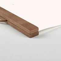 Designs Direct Minimalistic Lemon Tree Teak Hanging Canvas