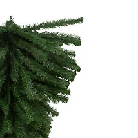 54" Green Pine Artificial Christmas Teardrop Swag