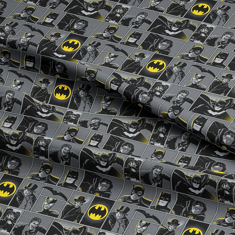 DC Comics Batman™ Team-Up Block Cotton Fabric