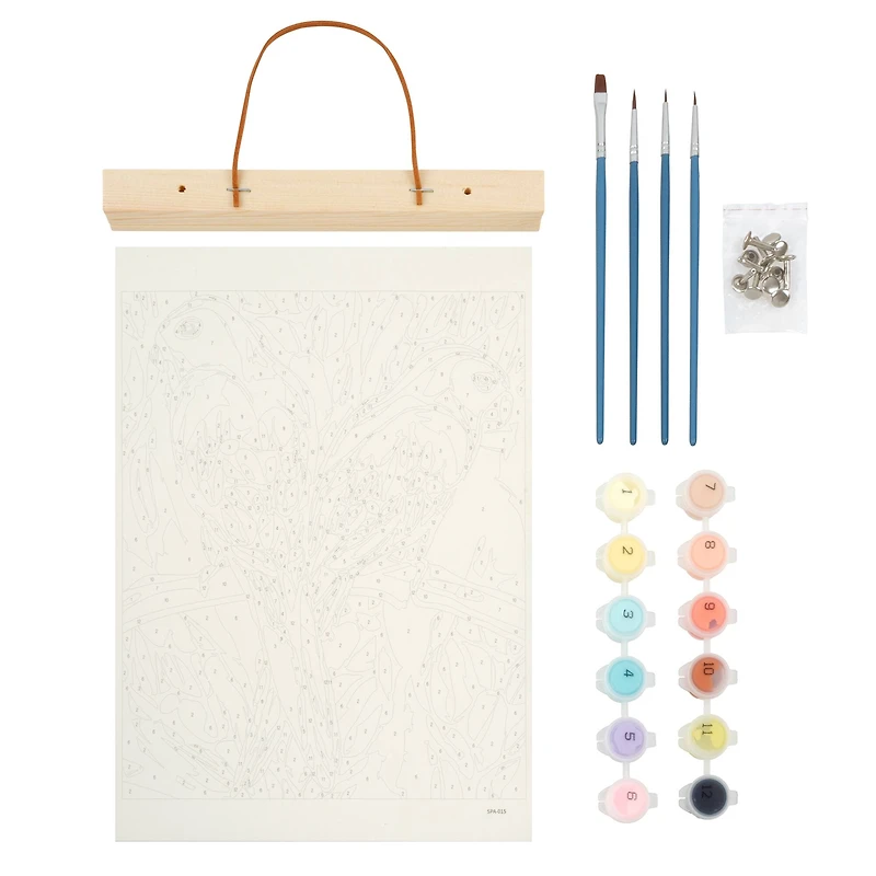 Parrots Paint-by-Number Kit by Artist's Loft®