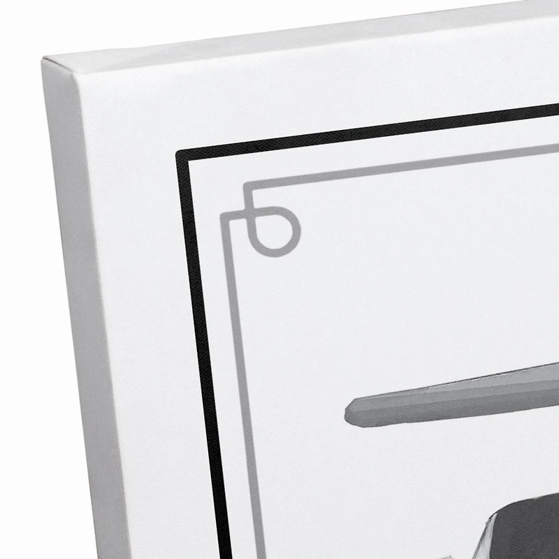 Brush 16" x 16" Canvas Wall Art