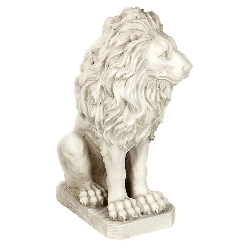 Design Toscano 21" Mansfield Manor Lion Sentinel Statue