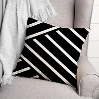 Herringbone Indoor/Outdoor Throw Pillow
