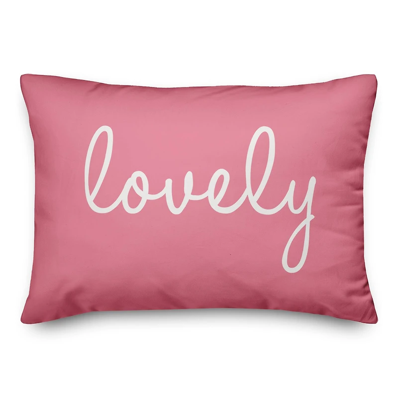 Lovely Throw Pillow