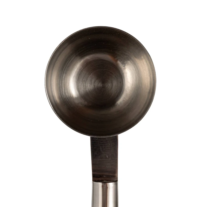 Hello Honey 5-Piece Stainless Steel and Mango Wood Bar Tools with Stand, Nickel Finish and Natural