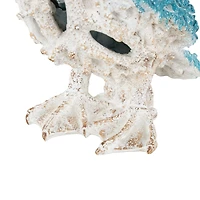 13.5" Textured Polystone Pelican Sculpture