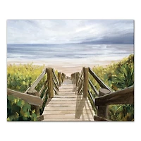 Coastal Boardwalk 20" x 16" Canvas Wall Art