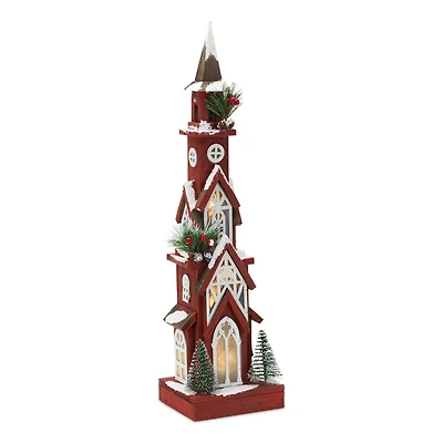 24" Wooden Church Replica