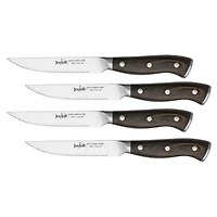 JoyJolt® 4-Piece High Carbon Steel Steak Knives