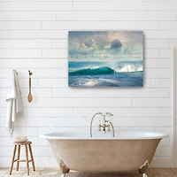 Watching the Waves Canvas Giclee