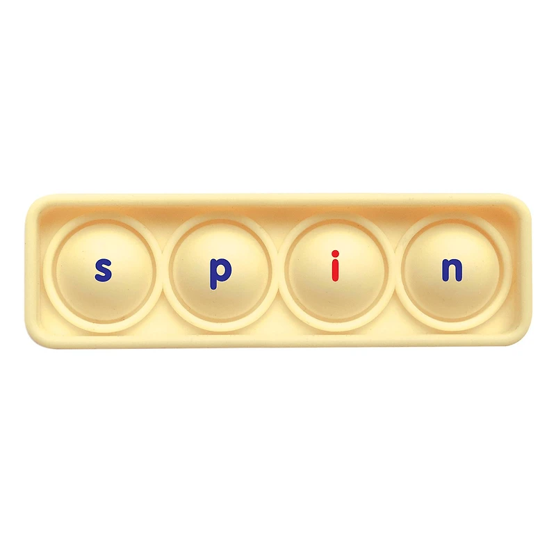 Junior Learning® Pop and Learn!™ Bubble Boards CCVC Language Arts & Sensory Learning