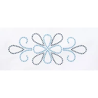 Jack Dempsey XX Design Perle Edge Stamped For Embroidery Pillowcase Set