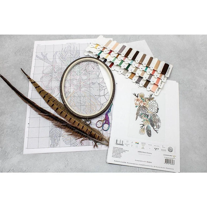 Letistitch Moon Dreams Counted Cross Stitch Kit