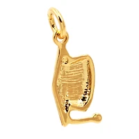 14K Gold Plated Graduation Cap Charm by Bead Landing™