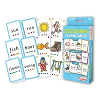Junior Learning® CVC, Vowels Digraphs & Blends Decoding Flashcards