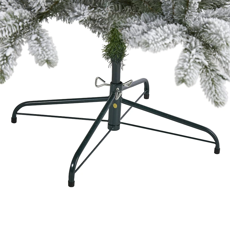 6ft. Pre-Lit South Carolina Spruce Artificial Christmas Tree, Clear LED Lights