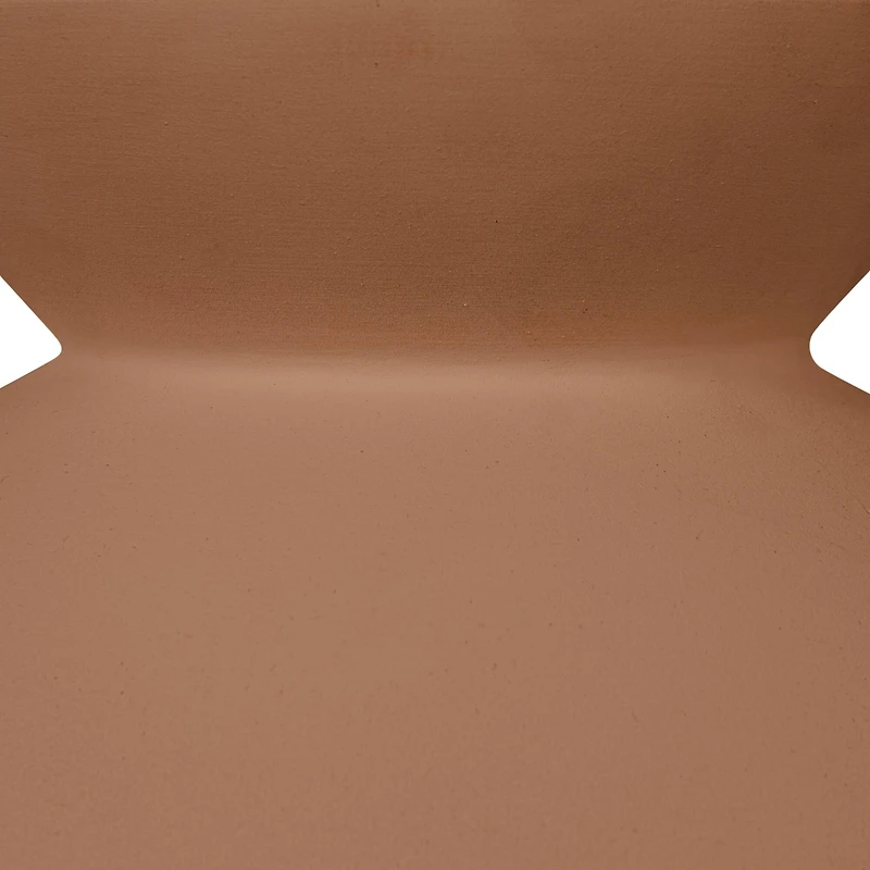 Hello Honey® Sienna Matte Terra Cotta Boho Ceramic Ceiling Light with White Fabric Cord