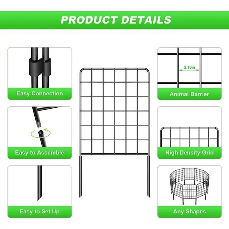 NEX™ Animal Barrier Fence with Square Metal Wire