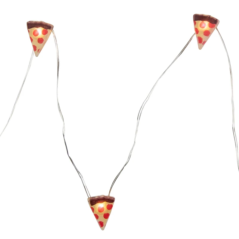 10ct. LED Pizza Fairy Lights Set