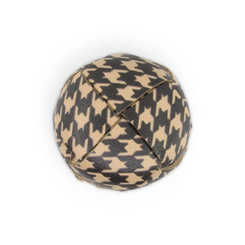 Dritz® 18mm Herringbone Recycled Leather Round Buttons, 6ct.