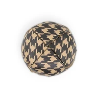 Dritz® 18mm Herringbone Recycled Leather Round Buttons, 6ct.