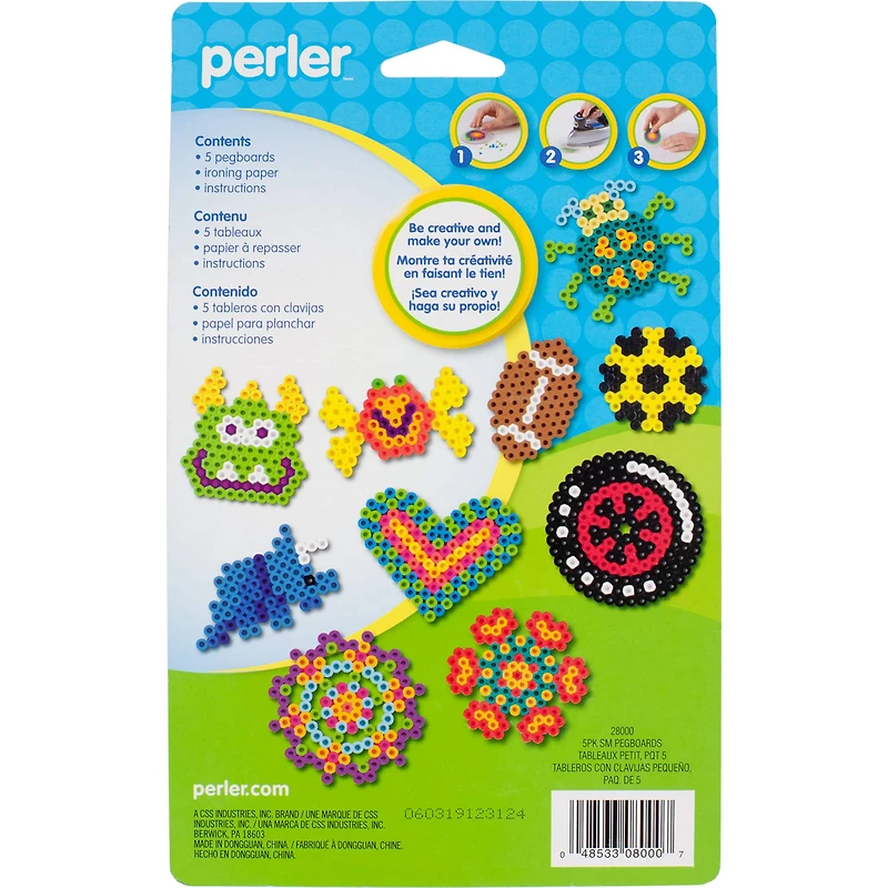 Perler™ Activity Pegboards, Clear