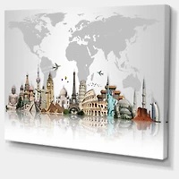 Designart - Famous Monuments Across World