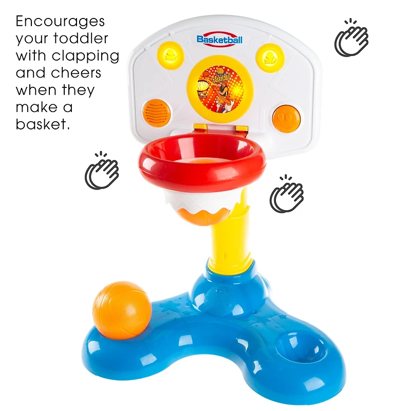 Toy Time Kid's Mini Basketball Hoop