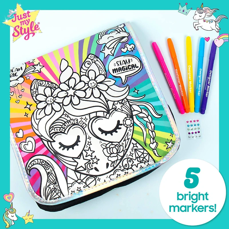 Just My Style® Unicorn Messenger Bag