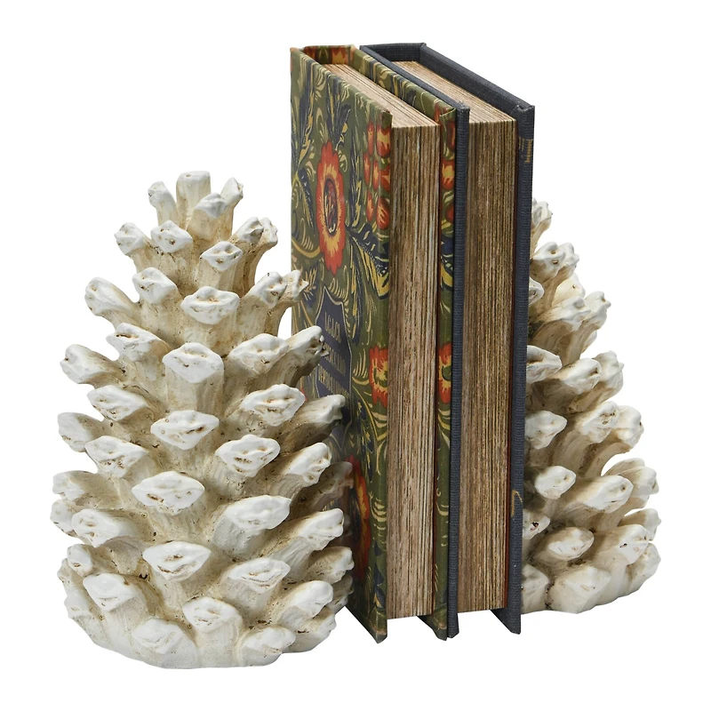 Hello Honey® Pinecone Bookends Set