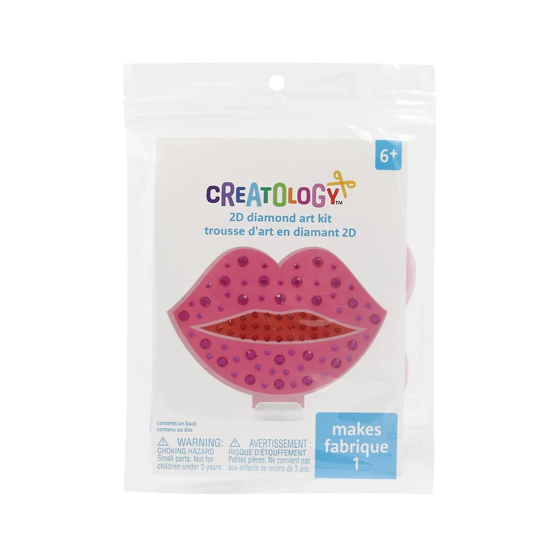 2D Lips Diamond Art Kit by Creatology™