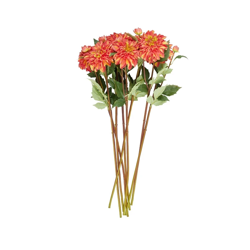 30" Red Dahlia Artificial Flower Stem, 8ct.