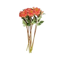 30" Red Dahlia Artificial Flower Stem, 8ct.