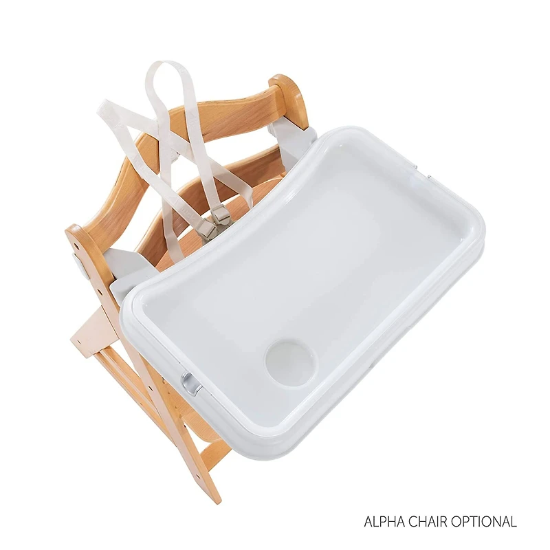 Hauck 3-in-1 Table Alpha Tray & 5-Point Harness Set