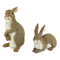Design Toscano Bashful & Hopper Garden Bunnies Collection Set