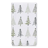 Home For the Holidays Trees Tea Towels - Set of 2