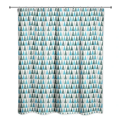 Cool Tree Pattern Shower Curtain