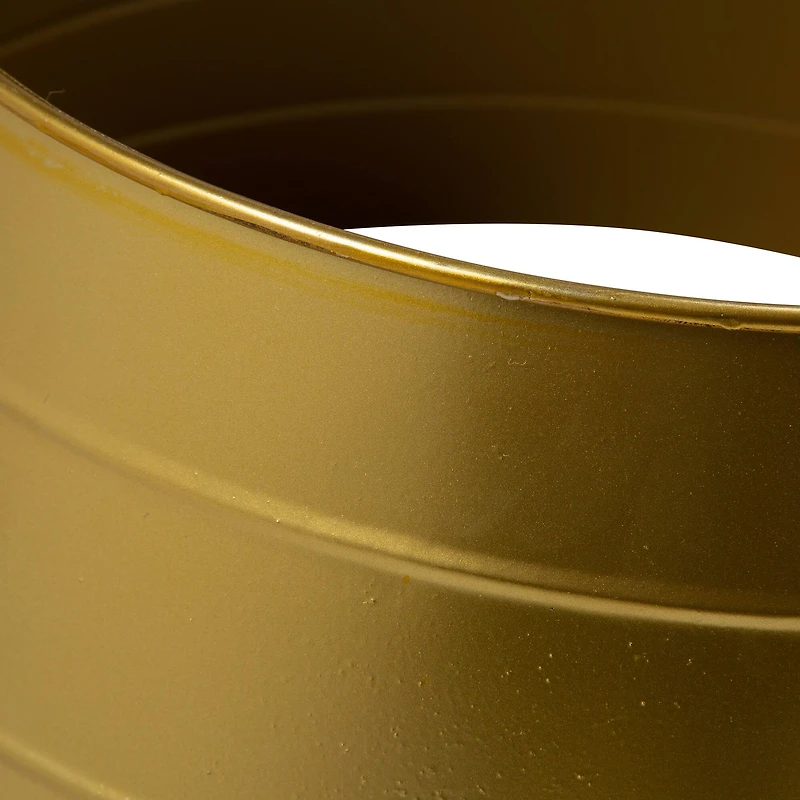 Glitzhome® 22" Gold Metal Tree Collar