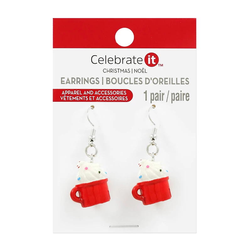 Sweet Treat Mug Earrings by Celebrate It™