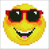 Diamond Dotz® Beginner Smiling Face with Frame Diamond Facet Art Kit