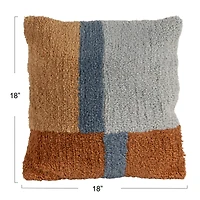 Hello Honey® 18" x 18" Terra Firm Woolen Harmony Pillow