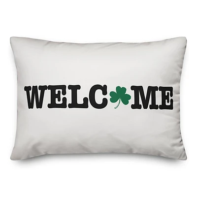 Welcome Pillow 14" x 20" Throw Pillow
