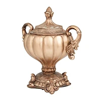 13" Bronze Traditional Decorative Jar