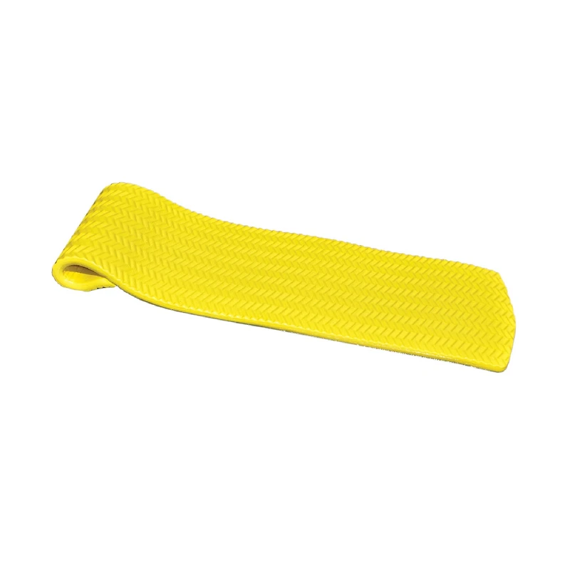 Swimline SofSkin 6ft. Yellow Rippled Floating Mattress