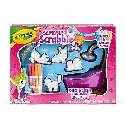 Crayola® Scribble Scrubbie Pets Purple Tub Playset