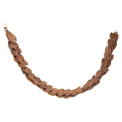 Hello Honey® 6ft. Brown Dried Buri Palm Leaf Garland