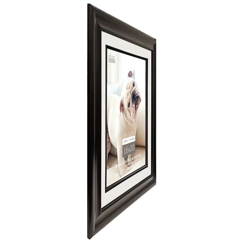 Home Bronze Scoop Frame With Mat by Studio Décor®