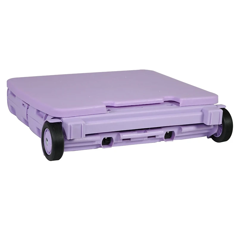 Everything Mary Collapsible Rolling Cart with Lid